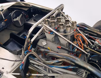 Sob o capô McLaren M1A '1964–65