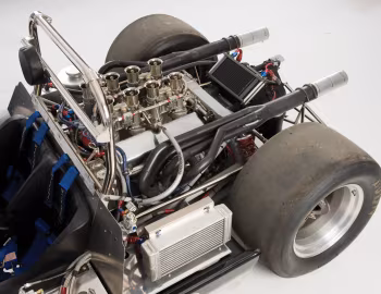 Sob o capô McLaren M1B '1965–66