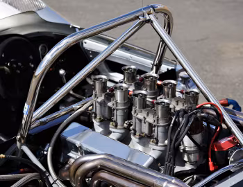 Sob o capô McLaren M1B '1965–66