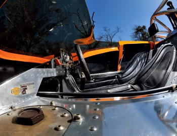 Interior McLaren M20 Group 7 Sports Prototype '1972