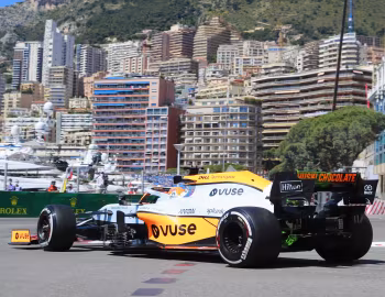 McLaren MCL35M with a special "Gulf" livery '05.2021