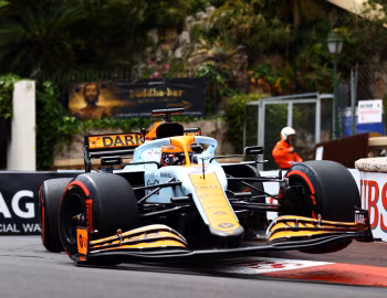 McLaren MCL35M with a special "Gulf" livery '05.2021