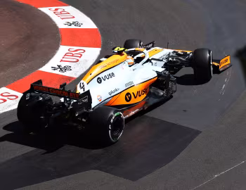 McLaren MCL35M with a special "Gulf" livery '05.2021