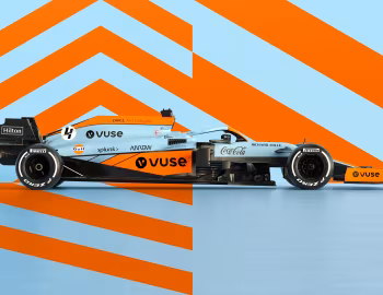 McLaren MCL35M with a special "Gulf" livery '05.2021