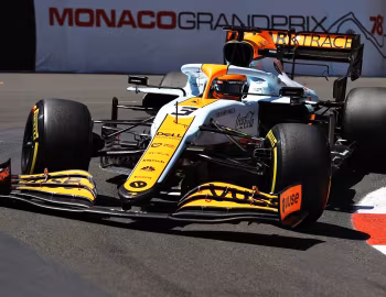 McLaren MCL35M with a special "Gulf" livery '05.2021