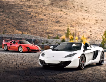 McLaren 12C Spider, Ferrari F40