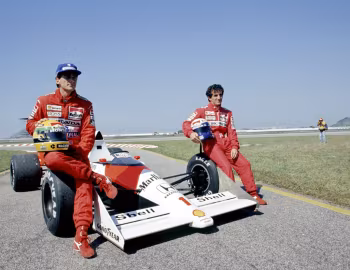 McLaren Honda MP4/5, Alain Prost, Ayrton Senna da Silva