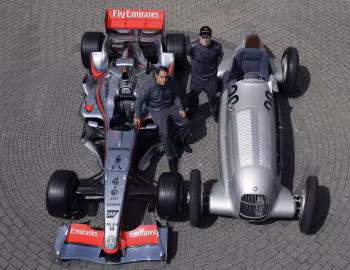 McLaren MP4/21, Mercedes-Benz, Juan Pablo Montoya, Kimi Räikkönen