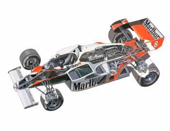 McLaren TAG MP4/2 '1984