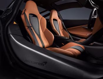 Interior McLaren MSO 720S "Atlantic Blue" '03.2018