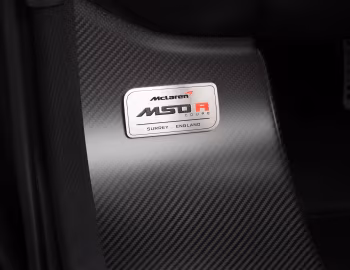 Interior McLaren MSO R Coupé '10.2017