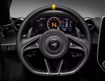 Painel frontal McLaren MSO Senna "Carbon Theme" (P15) '2018