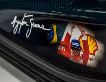Intérieur McLaren Senna XP "The Home Victory" (P15) '2019