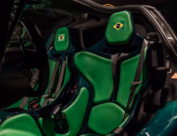Interior McLaren Senna XP "The Home Victory" (P15) '2019