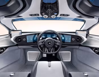 Painel frontal McLaren Speedtail Concept '2018