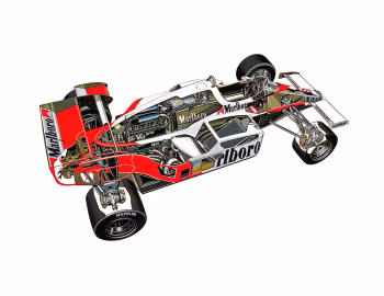 McLaren TAG MP4/2 '1984