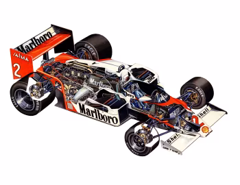 McLaren TAG MP4/2B '1985