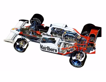 McLaren TAG MP4/2C '1986