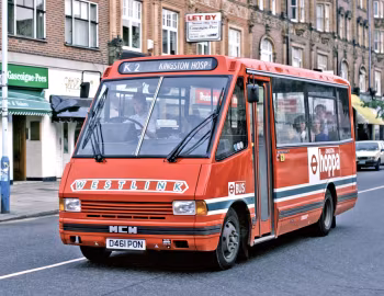 MCW Metrorider MF150/14 [UK-spec] (B23F) '06.1987