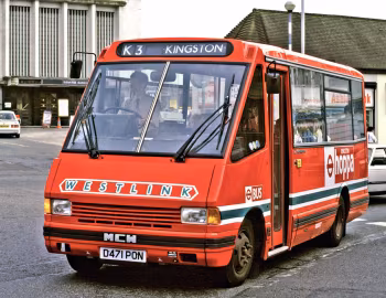 MCW Metrorider MF150/14 [UK-spec] (B23F) '06.1987