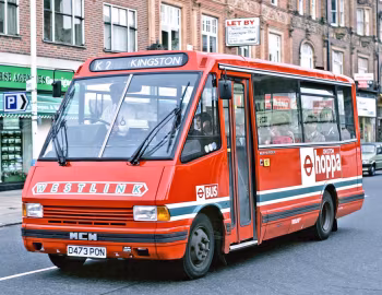 MCW Metrorider MF150/14 [UK-spec] (B23F) '06.1987