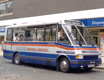 MCW Metrorider MF150/3 [UK-spec] (DP23F) '01–02.1987