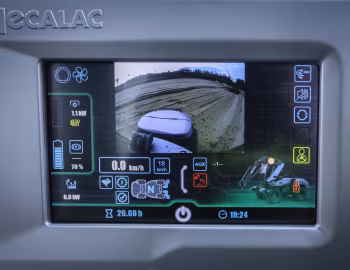Dashboard Mecalac e12 '2022–pr.