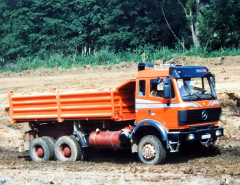 Mercedes-Benz 2635 AK Meiller Dreiseitenkipper (Br.659) '1988–94