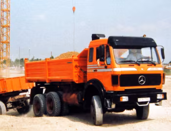 Mercedes-Benz 2635 AK Meiller Dreiseitenkipper (Br.659) '1986–88