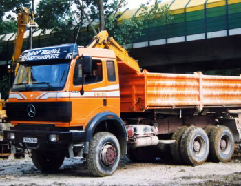 Mercedes-Benz 2635 AK Meiller Dreiseitenkipper (Br.659) '1988–94
