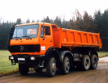 Mercedes-Benz 3328 AK Meiller Dreiseitenkipper (Br.625) '1985–87