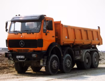 Mercedes-Benz 3535 AK 8×6 Meiller Dreiseitenkipper '1987–90