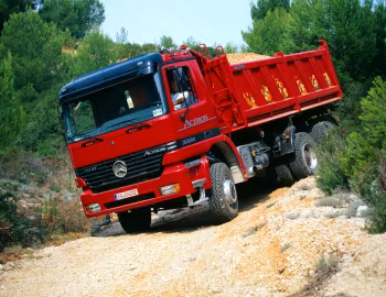 Mercedes-Benz Actros 3331 AK Meiller Dreiseitenkipper (MP1) '04.1997–10.2002
