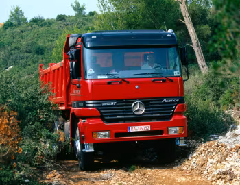 Mercedes-Benz Actros 3331 AK Meiller Dreiseitenkipper (MP1) '04.1997–10.2002