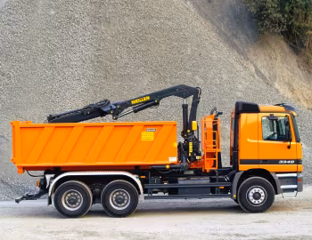 Mercedes-Benz Actros 3340 K Abgleitkipper für Meiller Schnellwechselsysteme (MP1 / Br.952) '04.1997–07.2002