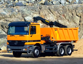 Mercedes-Benz Actros 3340 K Abgleitkipper für Meiller Schnellwechselsysteme (MP1 / Br.952) '04.1997–07.2002