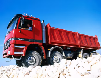Mercedes-Benz Actros 4140 AK Meiller Dreiseitenkipper Typ 35 (MP1) '1997–2002