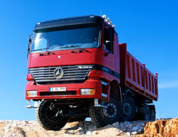 Mercedes-Benz Actros 4140 AK Meiller Dreiseitenkipper Typ 35 (MP1) '1997–2002