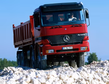 Mercedes-Benz Actros 4140 AK Meiller Dreiseitenkipper Typ 35 (MP1) '1997–2002