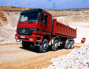 Mercedes-Benz Actros 4140 AK Meiller Dreiseitenkipper Typ 35 (MP1) '1997–2002