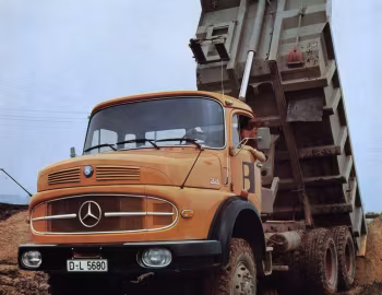 Mercedes-Benz LAK 2624 Meiller-Hinterkipper (Br.343) '1969–82