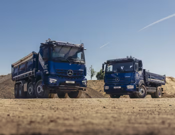 Mercedes-Benz Arocs 3246 Meiller Dreiseitenkipper, Mercedes-Benz Atego 1530 K Meiller Dreiseitenkipper