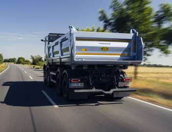 Mercedes-Benz eArocs 400 8×4 Meiller Dreiseitenkipper '2026