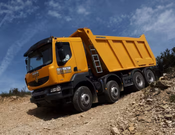 Renault Kerax 520 DXi 8×4 Meiller Hinterkipper '2008–14