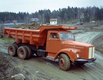 Scania-Vabis DLT75-38 Meiller Hinterkipper '1960