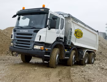 Scania P360 8×4 CP16 Meiller Muldenkipper '2007–10