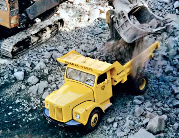 Scania-Vabis L75 Meiller Hinterkipper '1958–62