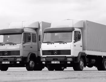 Mercedes-Benz 1114 Pritschenwagen, Mercedes-Benz 1120 Kofferwagen