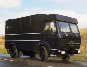 Mercedes-Benz 1213/36 cash-in-transit security vehicle [UK-spec] (Br.381) '1984