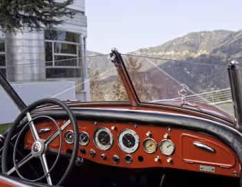Panel frontal Mercedes-Benz 150 Sportroadster (W30) '1935–36